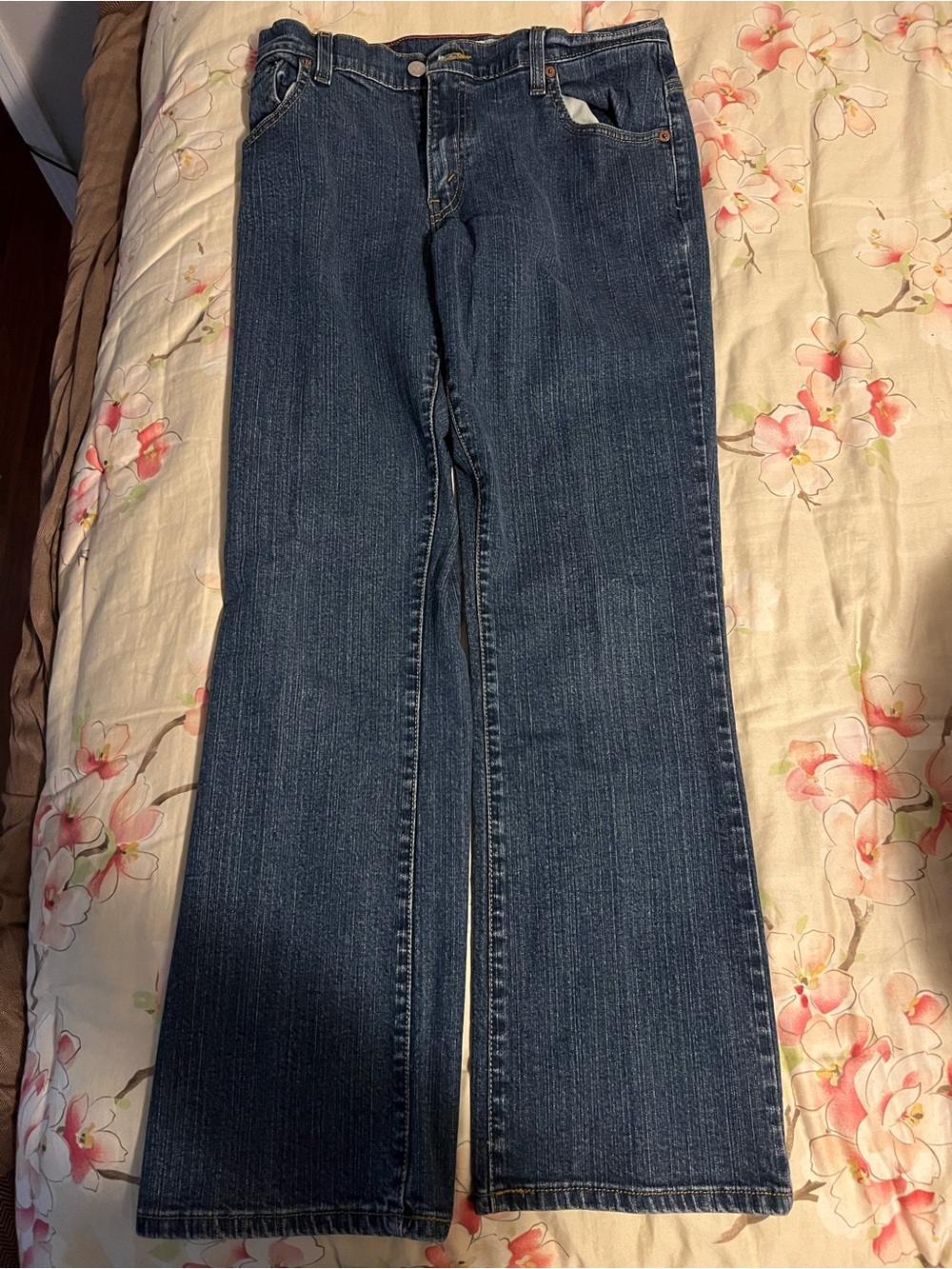 Levis 550 Jeans Size 10 Womens Blue Pants Relaxed Bootcut